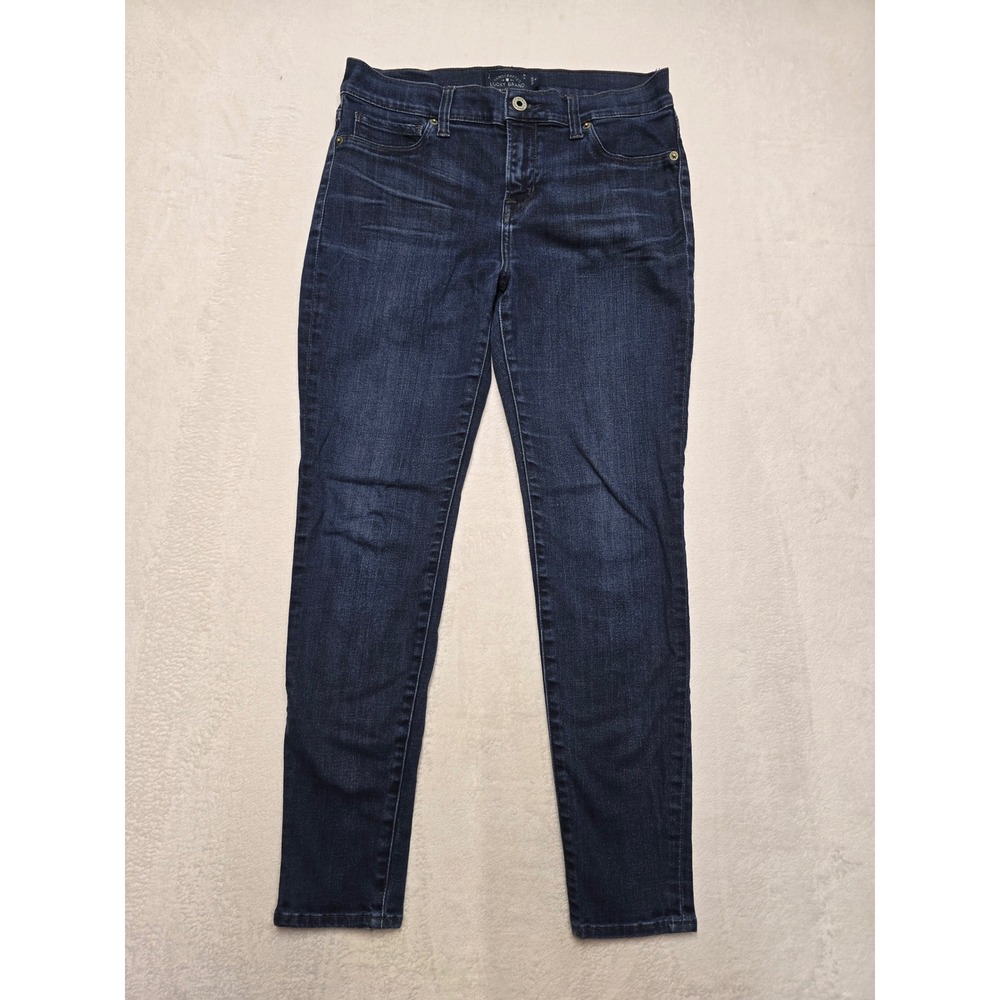 Lucky Brand Brooke Legging Jean Dark Wash Slim Denim Blue Womens 8/29